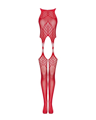 Obsessive - Bodystocking N122 - Red - S/M/L photo