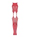 Obsessive - Bodystocking N122 - Red - S/M/L photo-7