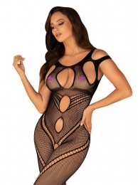 Obsessive - Bodystocking G322 - Black - S/M/L photo