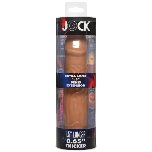 Jock - 1.5" 超长阴茎套 - 肉色 照片