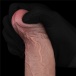 Lovetoy - 11" 超柔軟仿真震動假陽具 - 啡色 照片-10