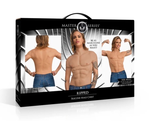 Master Series - Ripped Silicone Male Chest S 照片