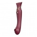 Zalo - Queen APP Heating Vibro Set - Wine Red photo-2