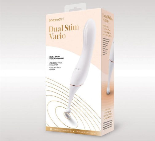 Bodywand - Dual Stim Vario - White photo