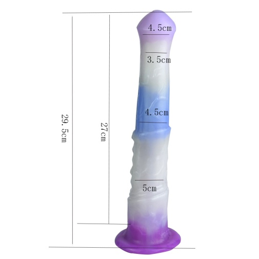 FAAK - Squirt Horse Anal Dildo - Sea Jelly photo