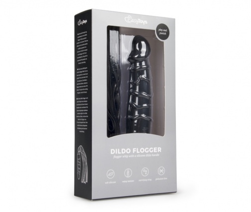 Easytoys - Flogger Dildo - Black photo
