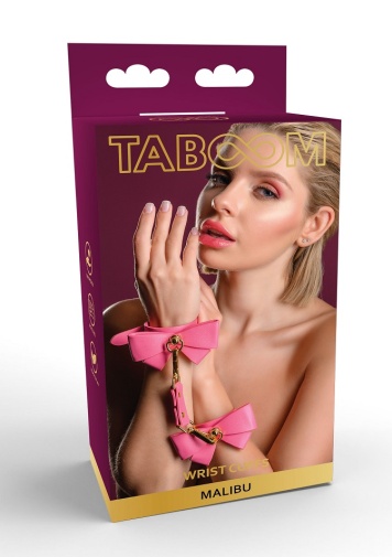 Taboom - Malibu Wrist Cuffs - Pink photo