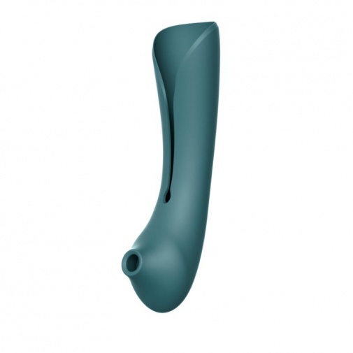 Zalo - Queen APP Heating Vibro Set - Jewel Green photo