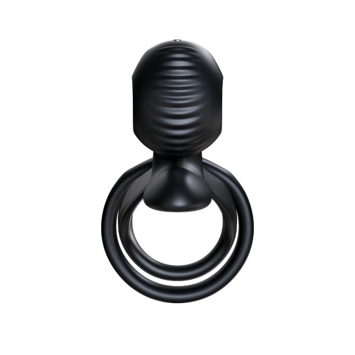 SVibe - Snail Jovi Couples Ring - Black 照片
