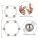 CEN - Steel Beaded Silicone Ring Set photo-3