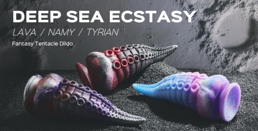 Honey Play Box - Tyrian Tentacle Dildo - Purple photo