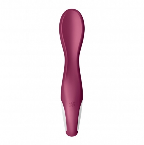 Satisfyer - Hot Spot 热感G点震动棒 - 莓红色 照片