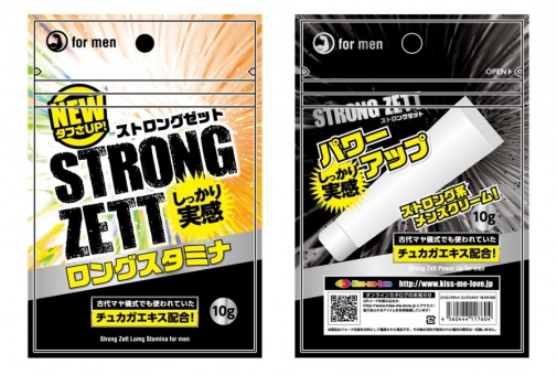 Kiss Me Love - Strong Zett Long Stamina Men's Cream - 10g photo