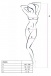 Passion - Bodystocking BS085 - Red photo-7