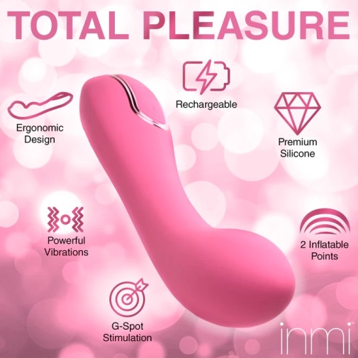 Inmi - Extreme-G Inflating Vibrator - Pink photo