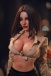 Charlotte 歐美風精緻妝容魅惑巨乳女神 豐滿身材靈活金屬骨架 超柔軟矽膠仿真性愛娃娃 163cm 照片-6