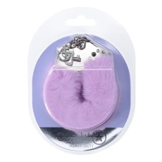 Ouch - Heavy-Duty Fluffy Hand Cuffs - Lavender 照片