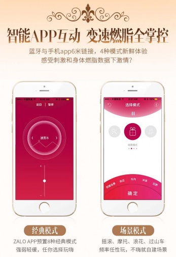 Zalo - Fanfan APP Couple Massager Set - Rouge Pink photo
