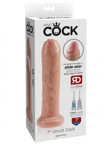 King Cock - Cock 7″ Uncut - Flesh photo