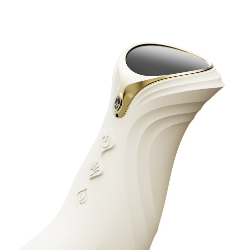 Zalo - Mose 2 Heating Rabbit Thruster - Ivory White 照片