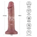 Lovetoy - 8'' Vibro Power Cock - Flesh photo-16