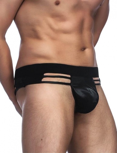 Ohyeah - Tight Men Sexy Panties - Black - L photo