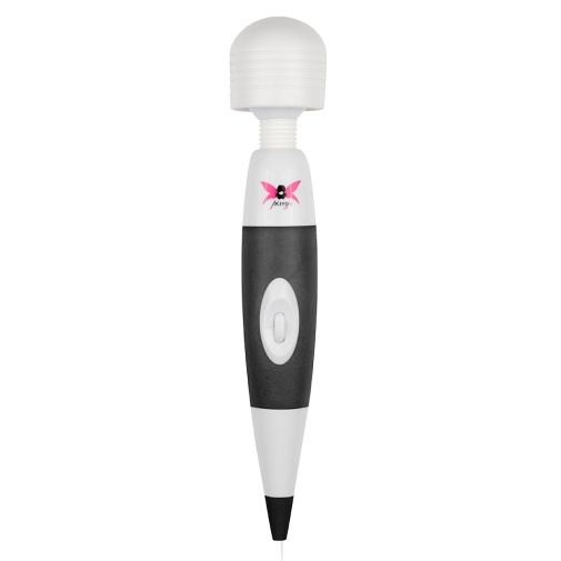 Pixey - Wand Massager - Black/White photo