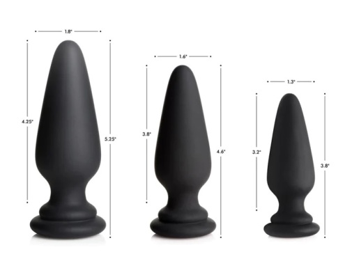 Tailz - Snap-On Anal Plug S - Black photo