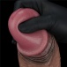 Lovetoy - 11" XXL Dual Layered Cock - Brown photo-3
