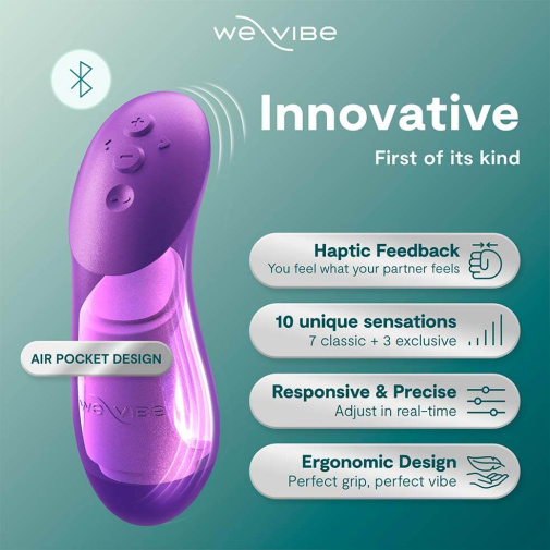We-Vibe - Chorus Pro Clitoral & G-Spot Couples Vibrator - Cosmic Purple photo