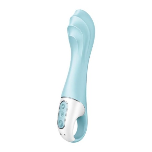 Satisfyer - Air Pump Vibrator 5  充气震动棒 - 蓝色 照片