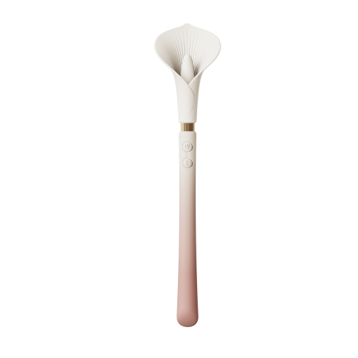 Zalo - Calla 双端柔软花瓣震动器 - 樱花粉红色 照片