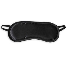 Secret Play - Satin Blinfold - Black photo