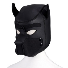 MT - Face Dog Mask - Black photo