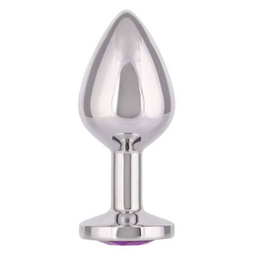 CEN - Jewel Amethyst Anal Plug L - Purple photo