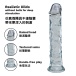 KIKO - Flexible Dildo 7.1" - Clear 照片-3