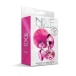 Nixie - Pom Pom Metal Plug Set - Pink photo-4