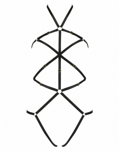Passion - Ivena Harness - Black - S/M photo