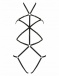 Passion - Ivena Harness - Black - S/M photo-5