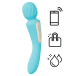 Lelo - Switch Double Ended Wand Vibrator - Aqua photo
