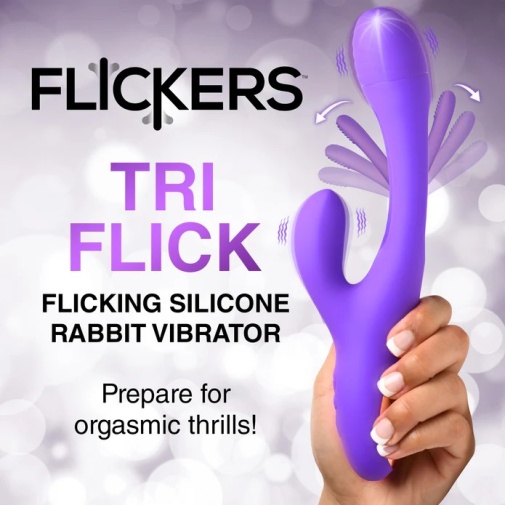 Inmi - Tri-Flick Rabbit Vibe - Purple photo
