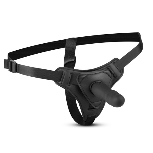 Easytoys - 穿戴式束带连假阳具 - 黑色 照片