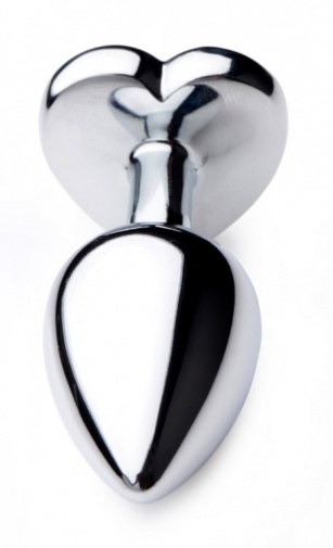 Booty Sparks - Heart Gem Anal Plug S-size - Black photo