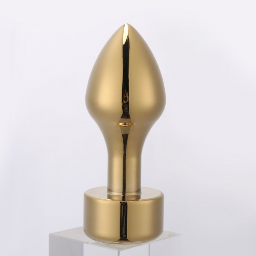 MT - 后庭塞 107x40mm - 金色/黄色 照片