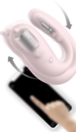 小怪獸2代在設計、功能上均有大幅度躍進,
採用人體工學U型設計,貼服地同時按摩G點、C點,
獨創環繞立體震,兩邊的震... Monster Pub - Dr. Whale 鯨魚G點震動器 - 藍色 照片