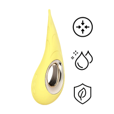 Lelo - DOT Cruise Clitoral Vibrator - Lemon Sorbet photo