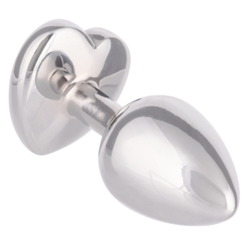CEN - Jewel Ruby Heart Anal Plug S - Red photo