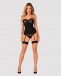 Obsessive - Editya Corset - Black - M/L photo-6