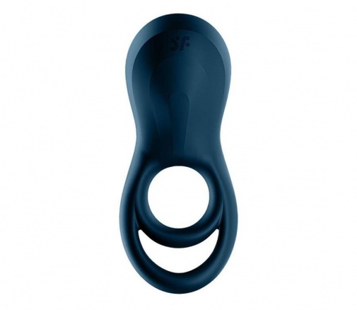 Satisfyer - Epic Duo Ring Vibrator - Navy Blue photo