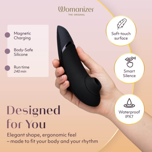 Womanizer - Next 阴蒂吸啜器 - 黑色 照片